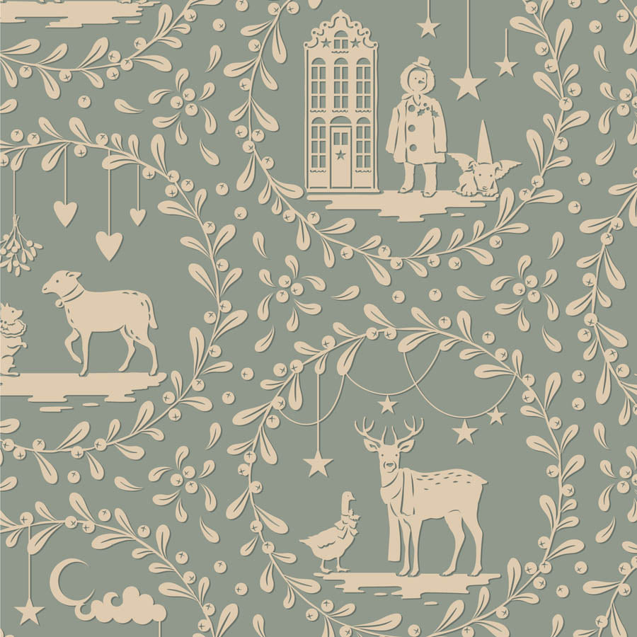 Merry Little Christmas - Paperscenes Duck Egg