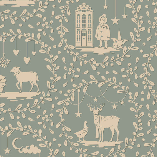 Merry Little Christmas - Paperscenes Duck Egg