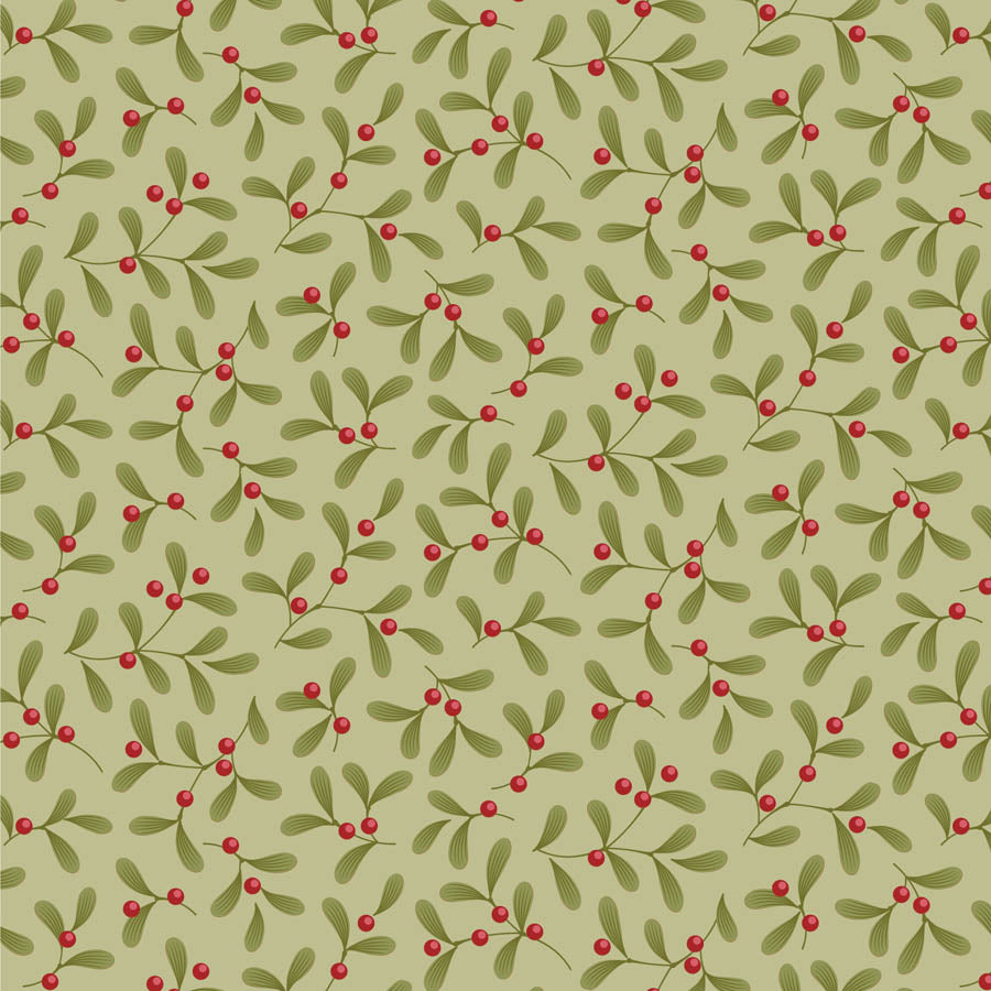Merry Little Christmas - Mistletoe Pistachio