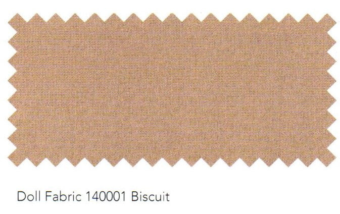 Doll Fabric - Biscuit