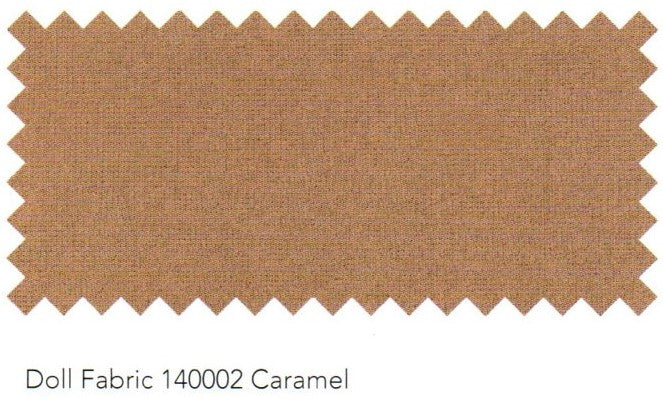 Doll Fabric - Caramel