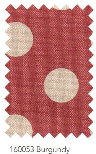 Chambray Dots - Burgundy