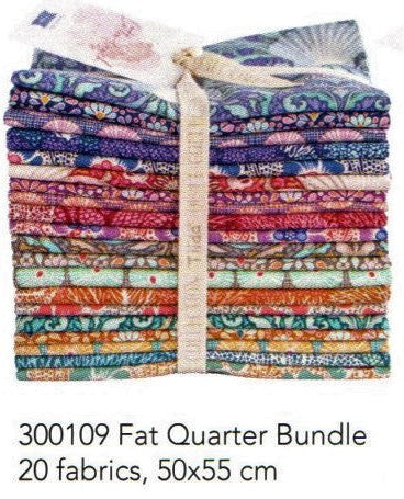 Cotton Beach - Fat 1/4 bundle - (20 Fabrics)