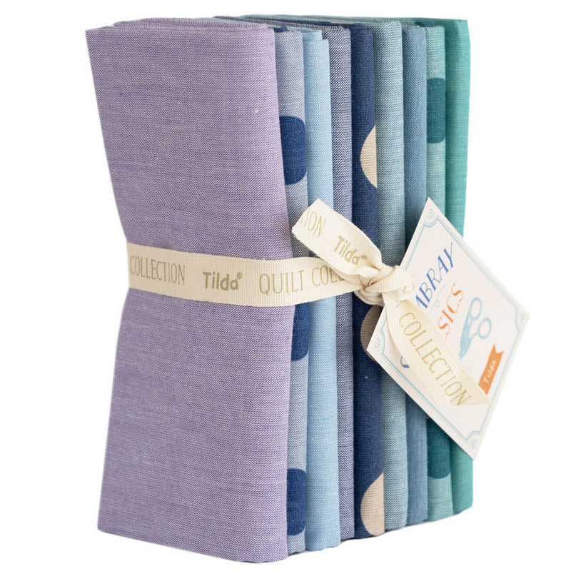 Creating Memories - Fat 1/4 Bundle Chambray - Summer (9 fabrics)