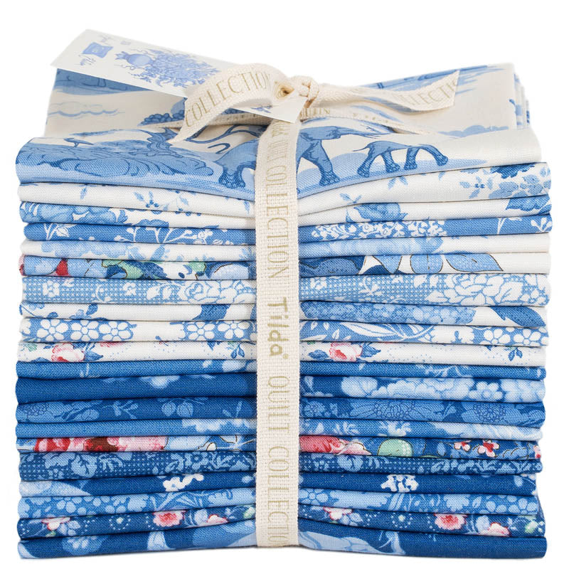 Something Blue - Fat 1/4 Bundle (20 Fabrics)