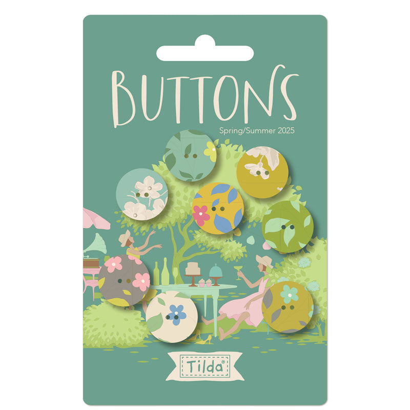 Sunday Brunch Buttons 16mm