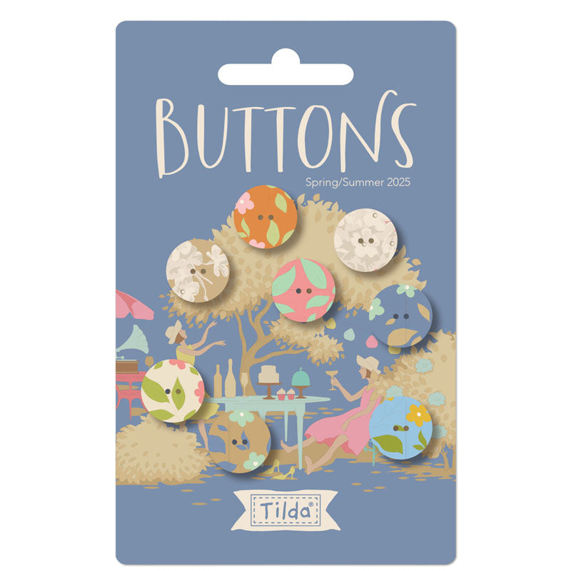 Sunday Brunch Buttons 14mm