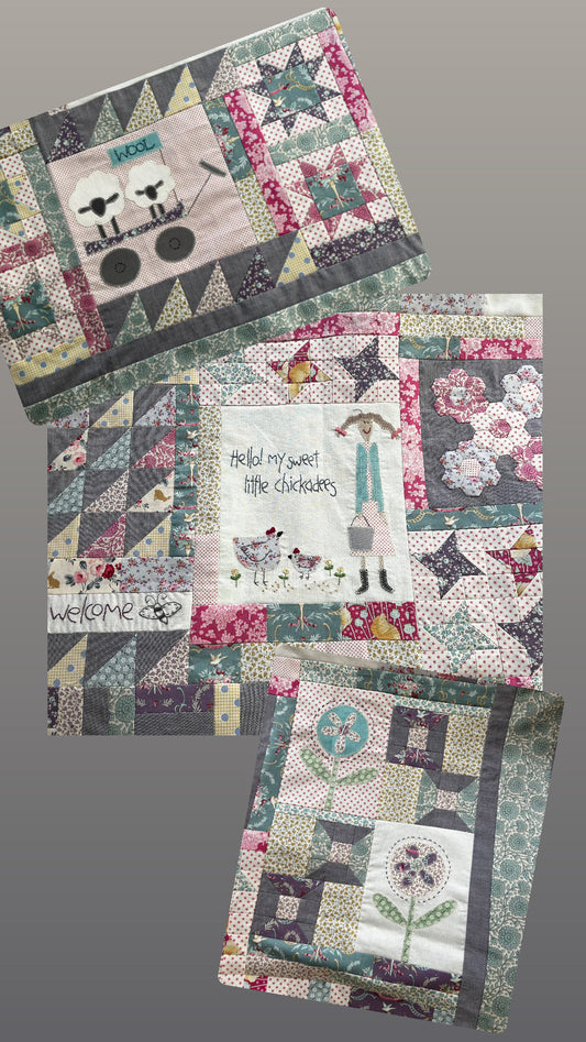 Willowbrook Market Garden Quilt Kit by The Birdhouse Designs