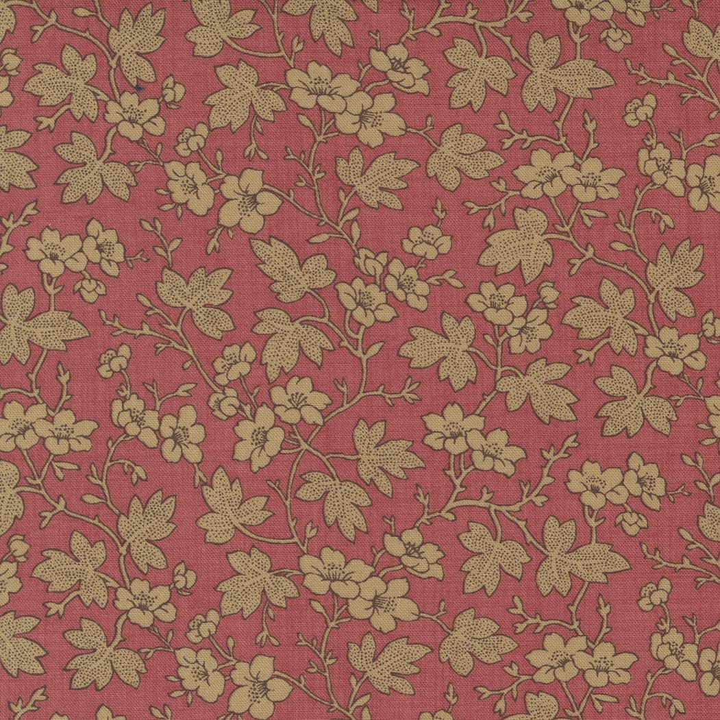 French General - Bonheur de Jour - Moulin Faded Red