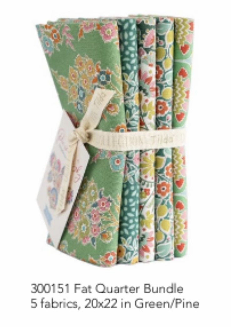 Pie in the Sky- Fat 1/4 Bundle - Green/Pine