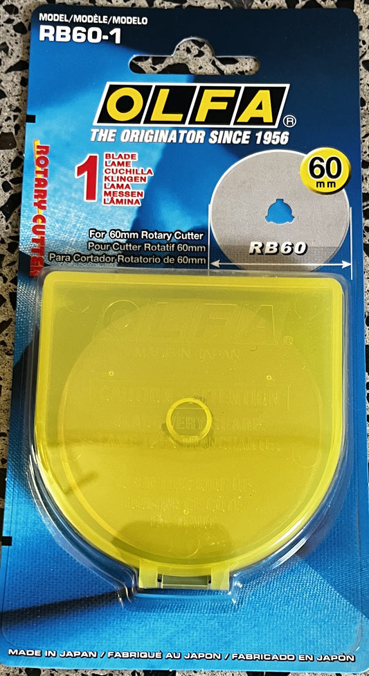 OLFA Rotary Cutter Blade - 60mm