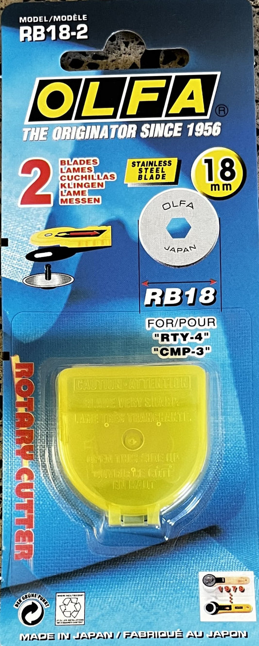 OLFA Rotary Cutter Blade - 18mm