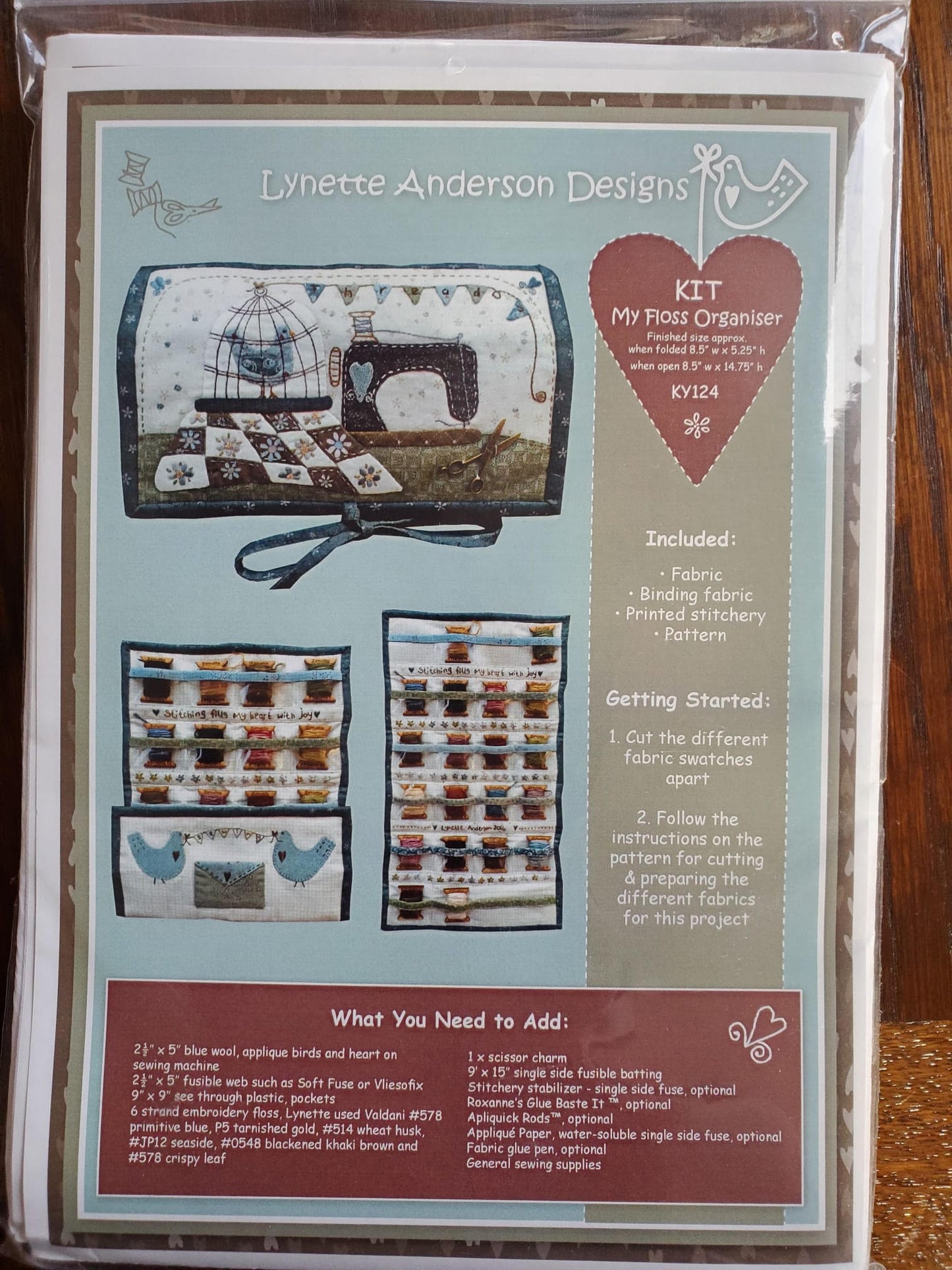 Lynette Anderson - My Floss Organiser Kit