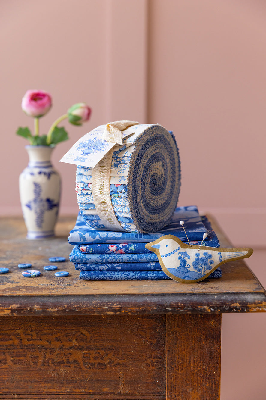 Something Blue - Fabric Roll