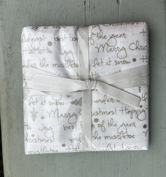 Christmas - Grey/Cream Charm Pack