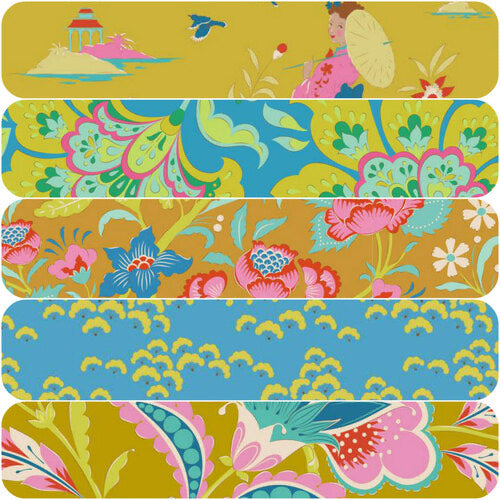 Bloomsville - Fat 1/4 bundle - Corn/Sky