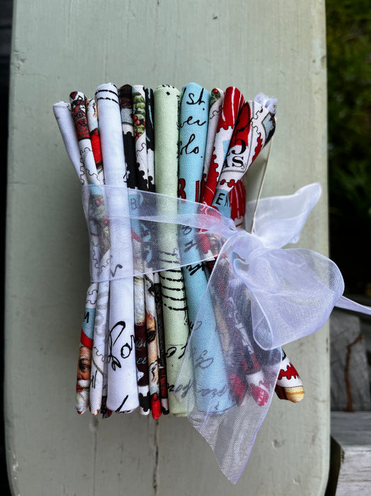 Christmas "Nicholas" - Fat 1/4 Bundle (6 Fabrics)