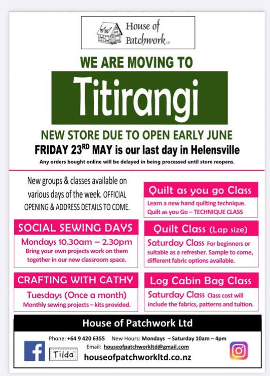 We Are Moving ...