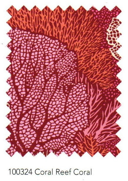 Patchwork Limited Cotton Beach - Coral Reef Coral – House Of Patchwork Limited
