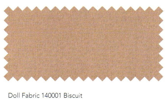 Doll Fabric - Biscuit