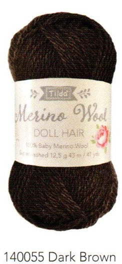 Doll Hair - Dark Brown