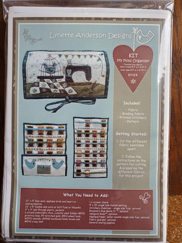 Lynette Anderson - My Floss Organiser Kit – House Of Patchwork Limited