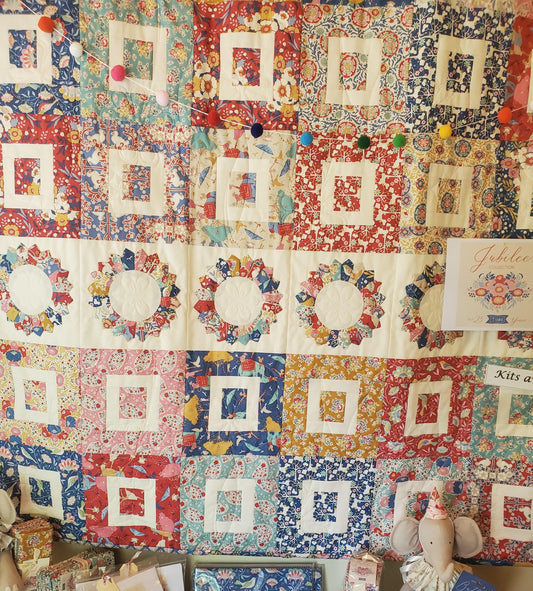 "Jubilee"  Sugar Dish  Quilt Kit