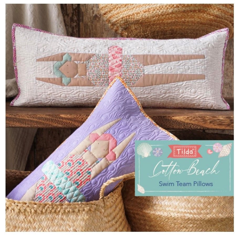 Patchwork Limited Tilda's Cotton Beach - Swim Team Pillow Kits – House Of Patchwork Limited