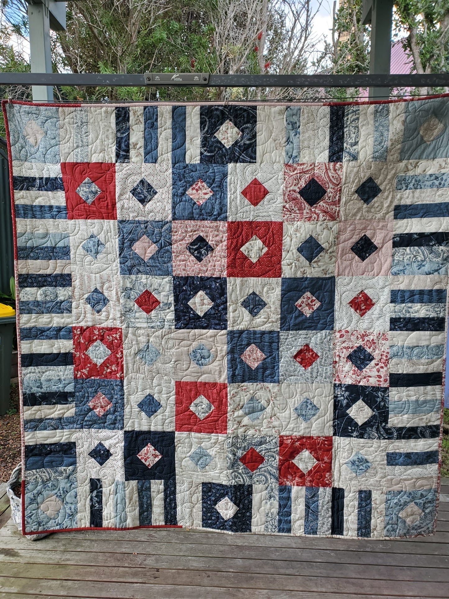 Layer Cake Quilt - Finished Sample