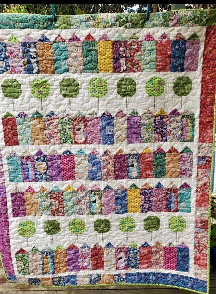 Tilda's "Village" Quilt Kit